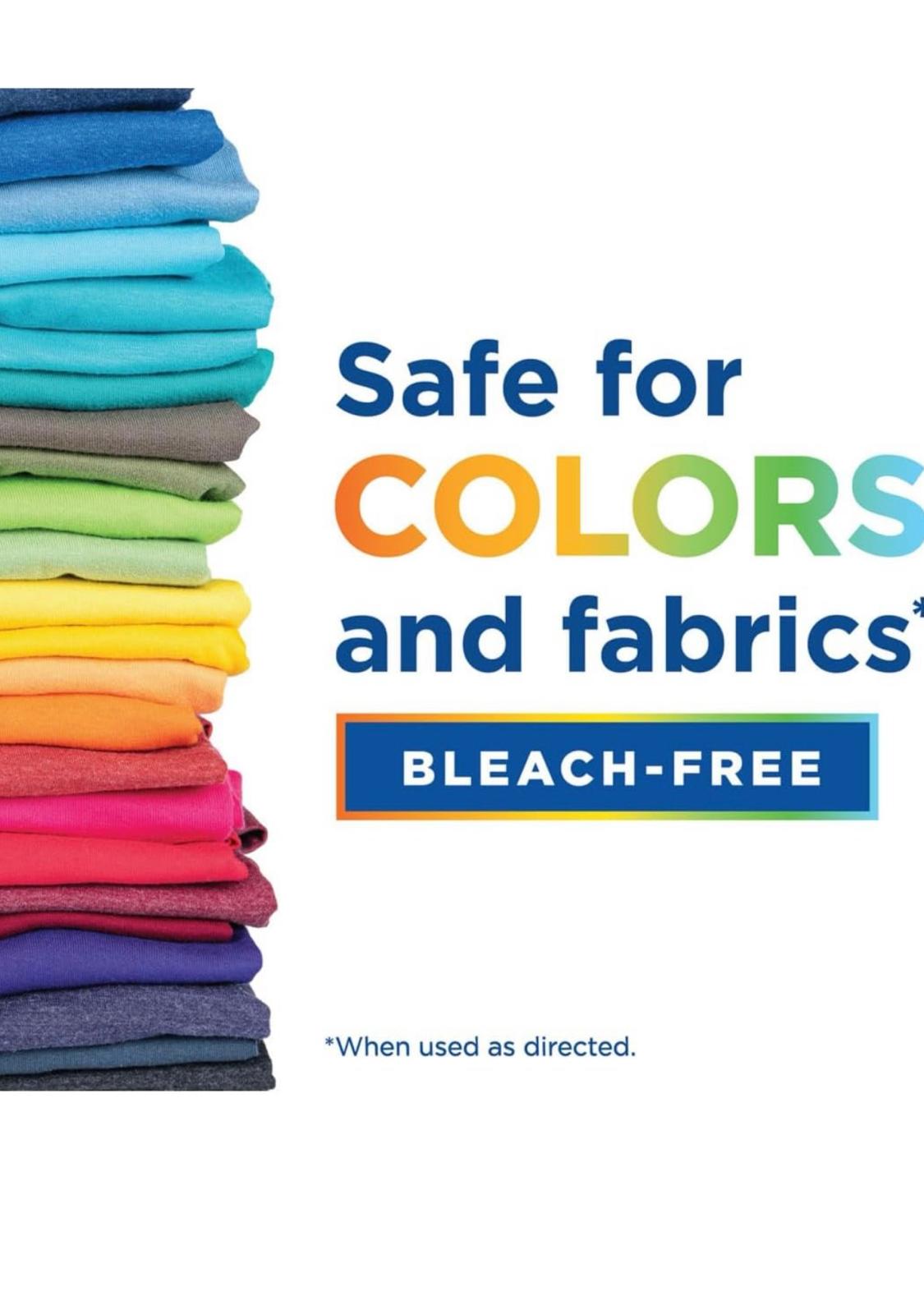 Clorox Max Performance Bleach-Free Stain Remover & Color Brightener, 112.75 Fl Oz, 102 Loads + Free Laundry Cleaning Brush