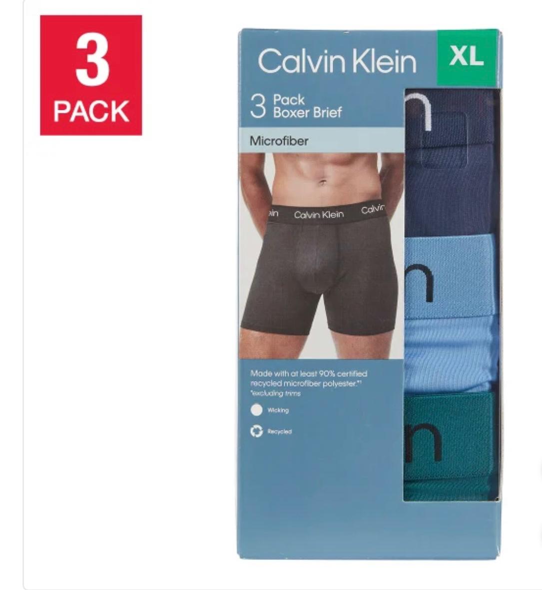 Calvin Klein 3 Pack Men's Boxers Large, Medium. and XL Calvin Klein 3 Pack Men's Boxers Large, Medium. and XL