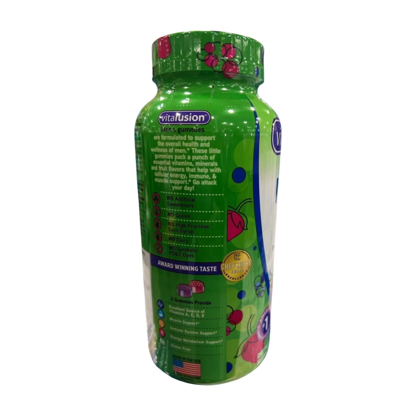 Vitafusion Women's Multivitamin Gummies, Berry Flavor, Vitamins A, C, D, E, B6 & B12, 220 Count, 110-Day Supply