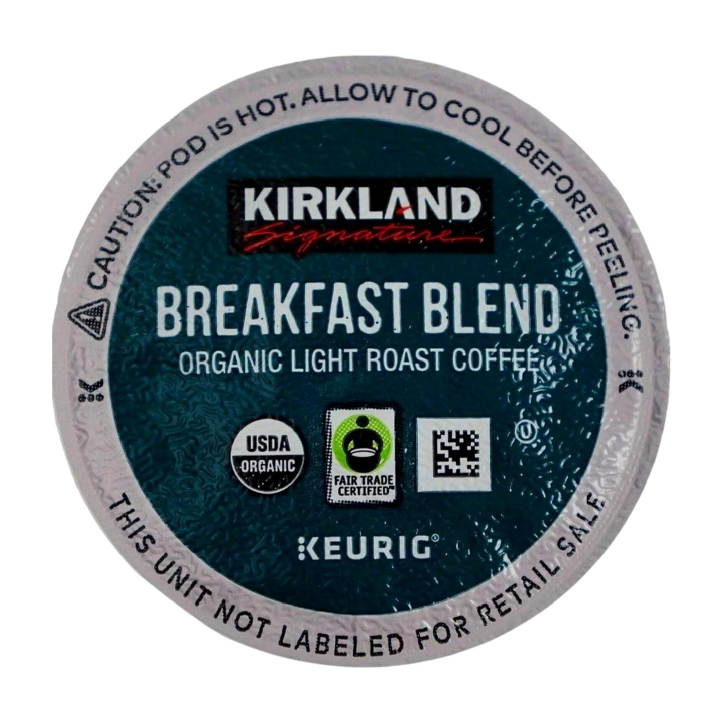 Kirkland Breakfast Blend K-Cups, 50 Count