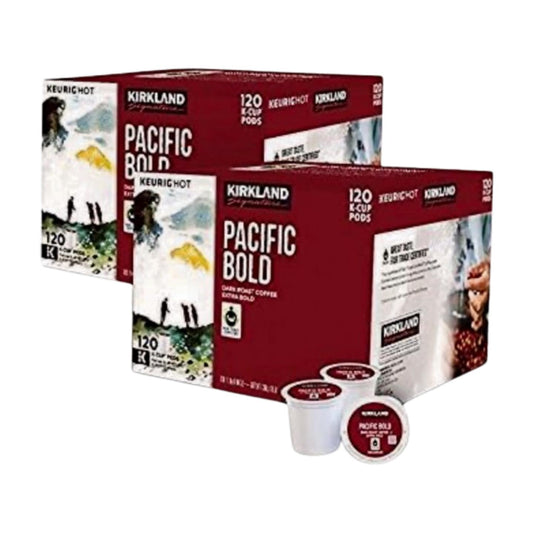 Kirkland Organic Pacific Bold K-Cups, 120 Count (2 Pack)