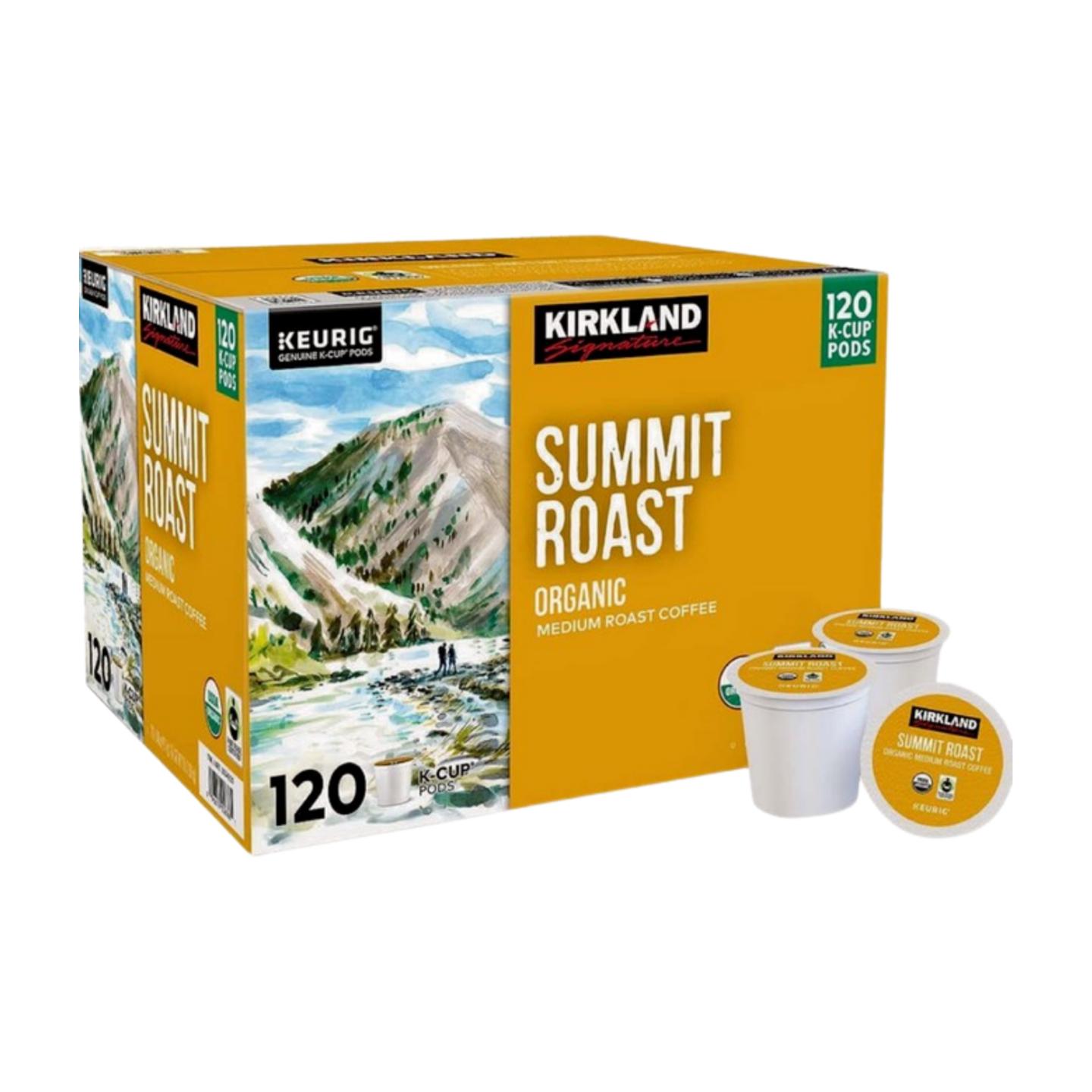 Kirkland Organic Medium Roast K-Cups, 120 Count, 3 lb