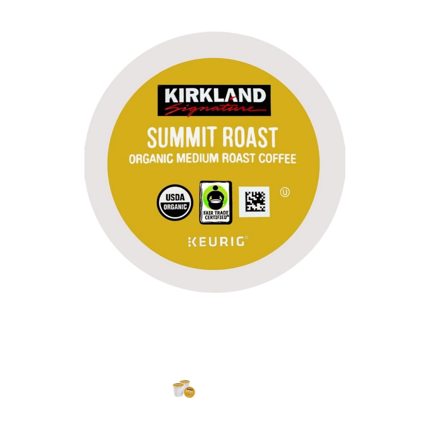 Kirkland Organic Medium Roast K-Cups, 120 Count, 3 lb