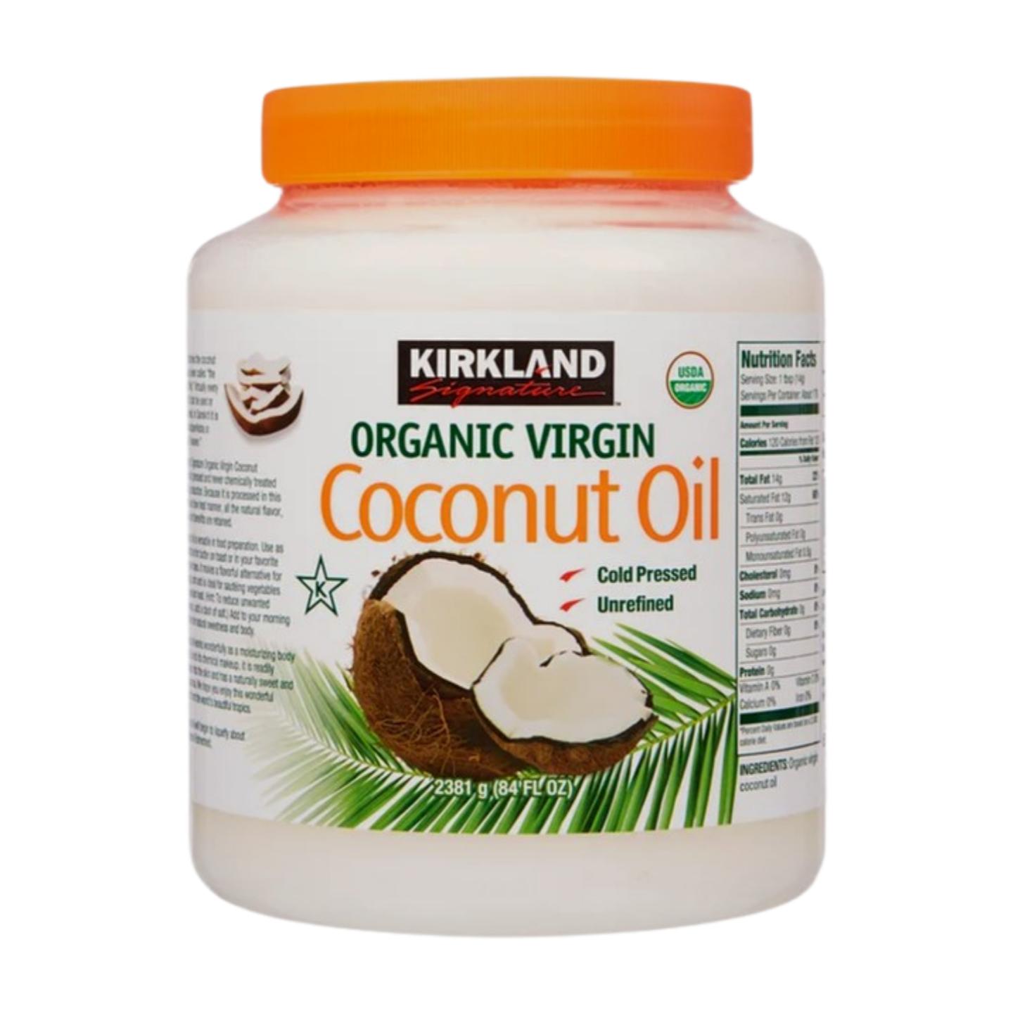 Kirkland Organic Virgin Coconut Oil, 84 oz