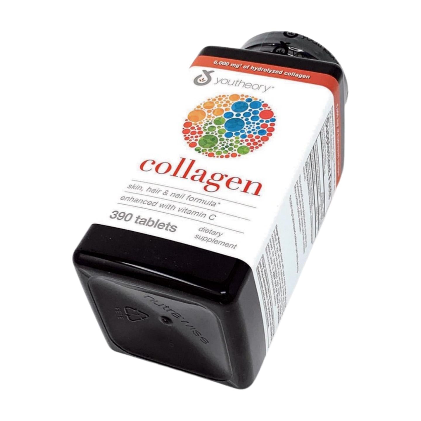 Youtheory Advanced Collagen, 6,000 mg with Vitamin C, 390 Tablets