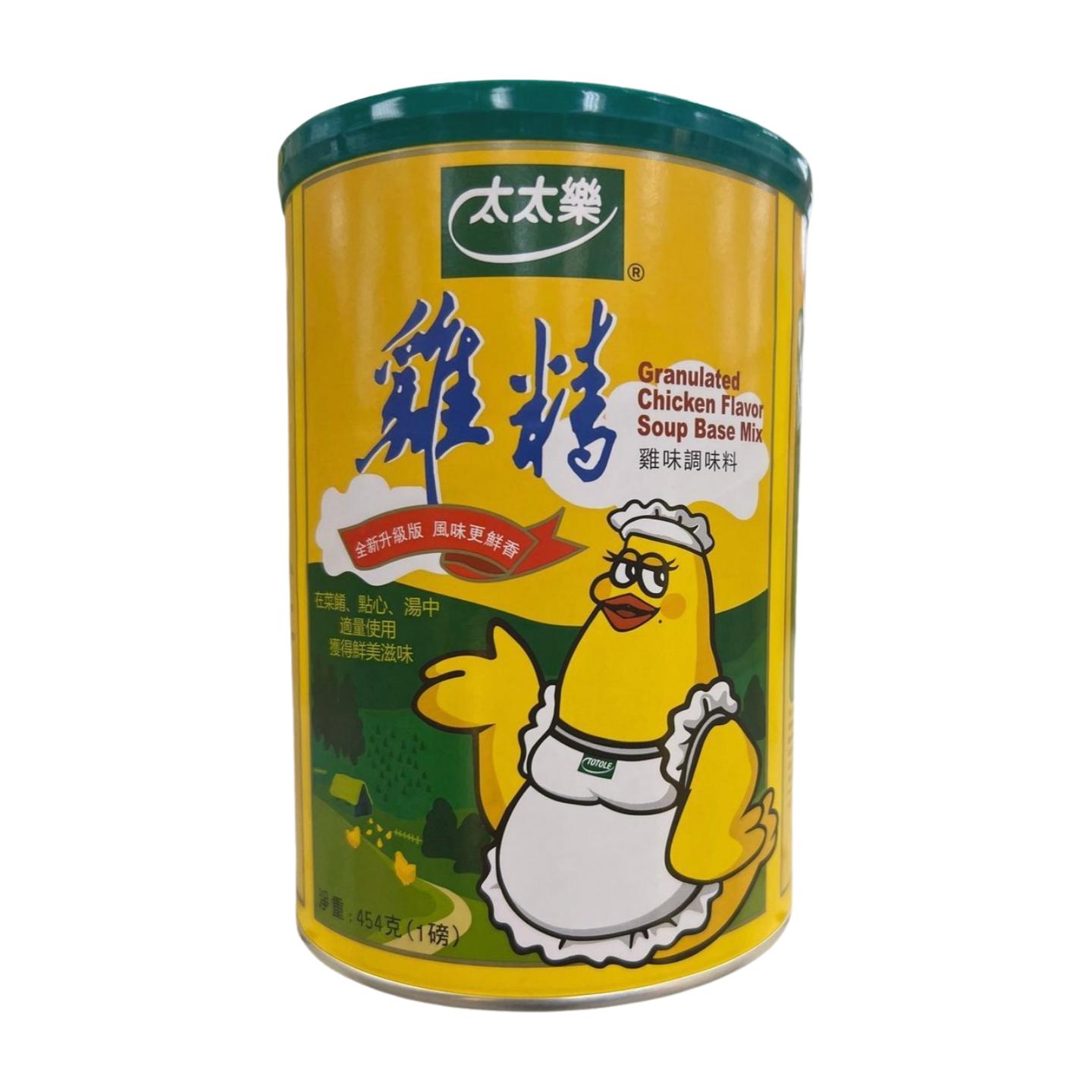 Totole - Granulated Chicken Flavor Soup Base Mix. Net Wet. 454g