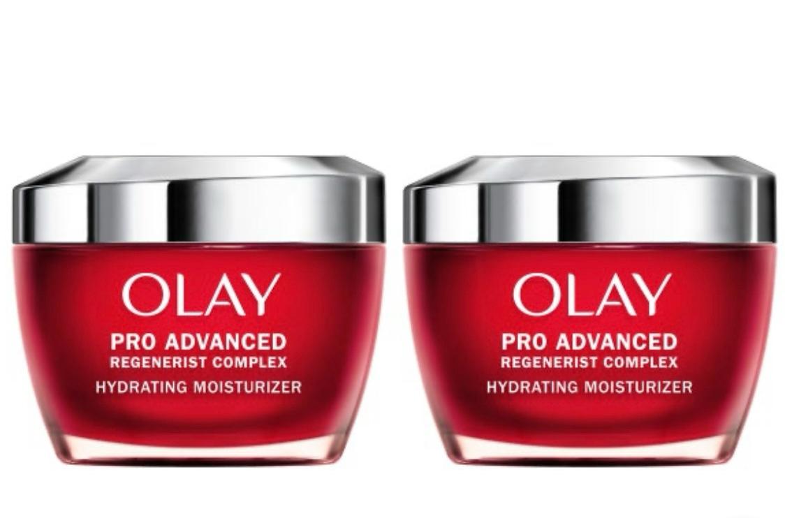 Olay Pro Advanced Regenerist Complex Hydrating Moisturizer, 1.7 oz, 2-pack