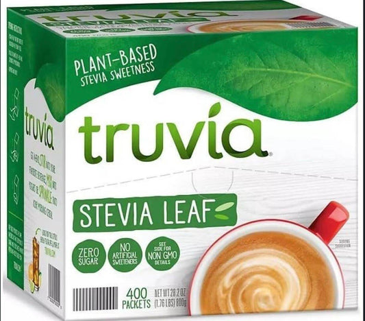 Truvia Original Calorie-Free Stevia Sweetener, 400 Packets