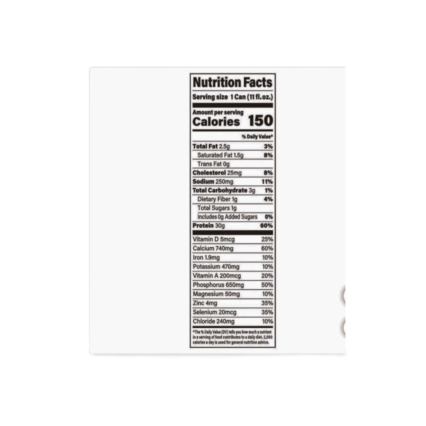 Nurri Ultra-Filtered Chocolate Milk Shake, 30g Protein, 1g Sugar, 12 x 11 oz Cans